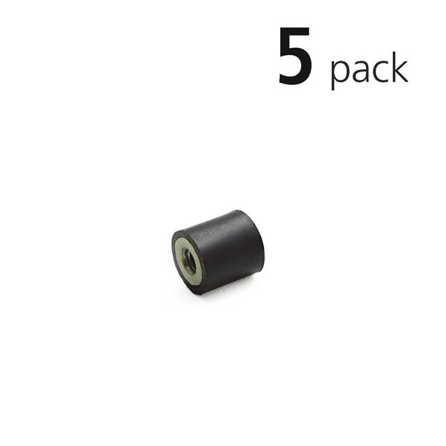 VMDTC15-15-M4-55-S/5PK 2XHOLE VIBRATION MOUNT PACK