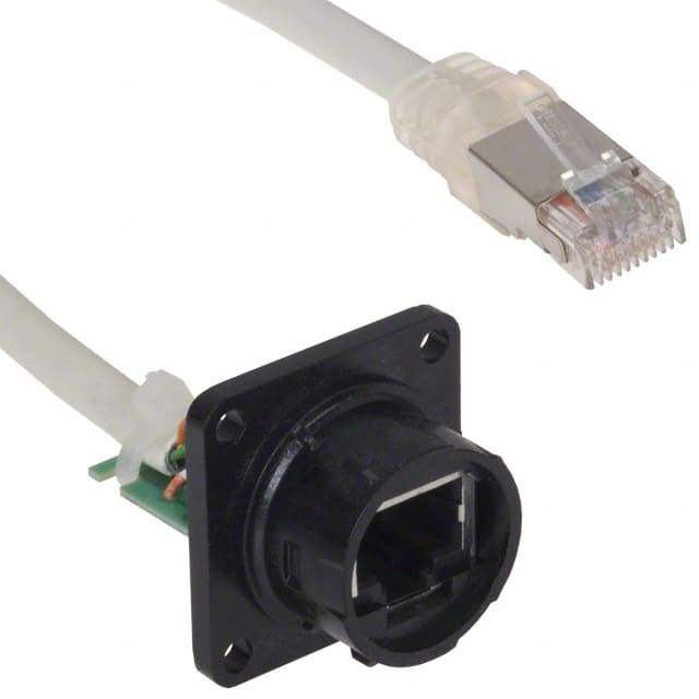 RJF5442215100BTX CABLE MOD 8P8C JACK-PLUG 4.92'
