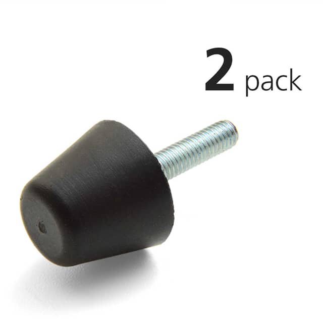 VMST50-43-M10-12-55-ZN/2PK CONICAL RUBBER BUMPER