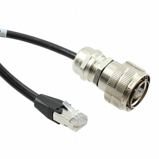 C-RJFTV5E1706MN15 CABLE MOD 8P8C PLUG-PLUG 4.92'