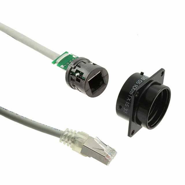 RJF22B05100BTX CABLE MOD 8P8C JACK-PLUG 1.64'