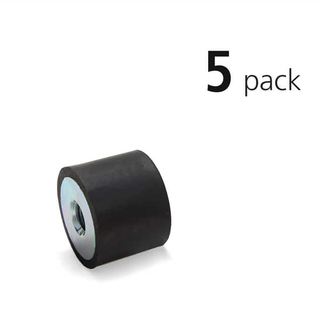 VMT50-20-M10-40-Z/5PK RUBBER BUMPER