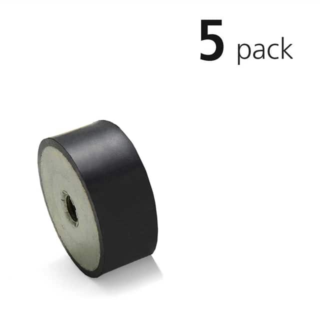 VMDTC25-20-M6-55-S/5PK 2XHOLE VIBRATION MOUNT PACK