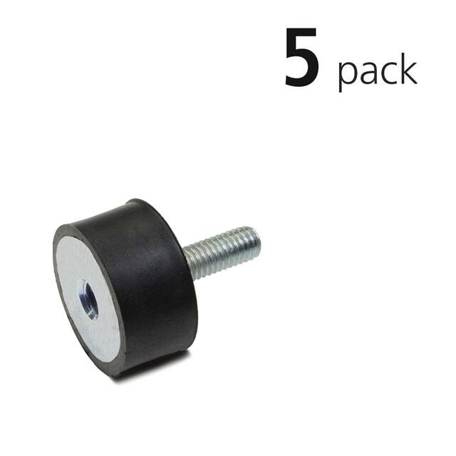 VMTSC40-30-M8-70-Z/5PK HOLE & STUD VIBRATION MOUNT