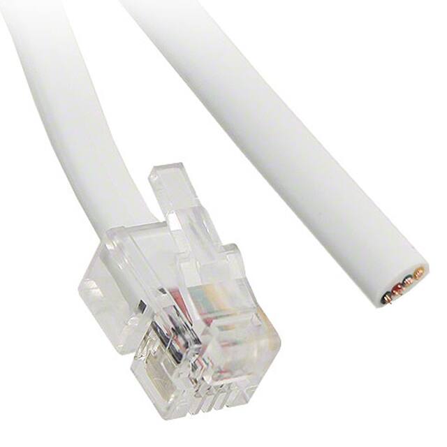 AT-S-26-4/4/W-14-OE CABLE MOD 4P4C PLUG TO CABLE 14'
