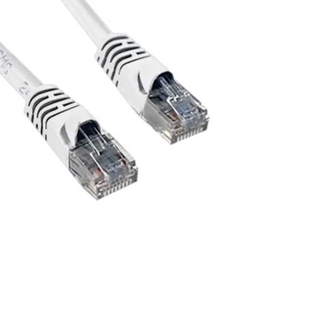 BC-6UW001F CABLE MOD 8P8C PLUG TO PLUG 1'