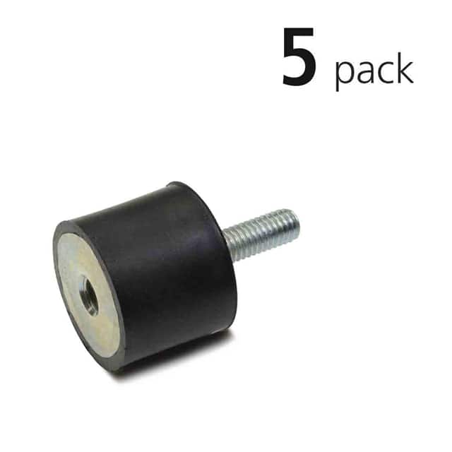 VMTSC51-51-3/8-55-Z/5PK STUD & HOLE VIBRATION MOUNT PACK