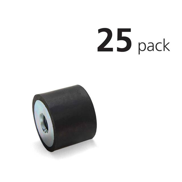 VMT15-15-M4-40-Z/25PK RUBBER BUMPER
