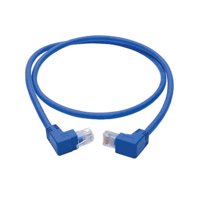 N204-004-BL-UD CABLE MOD 8P8C PLUG TO PLUG 4'