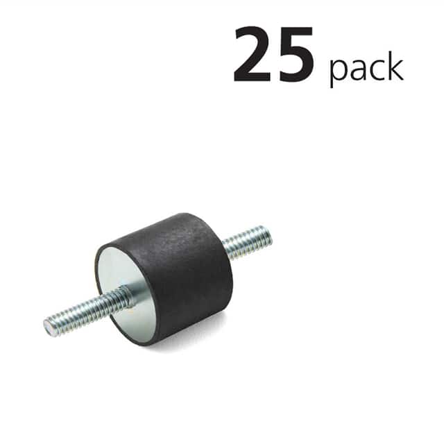 VMDSC10-10-M4-40-Z/25PK DOUBLE STUD VIBRATION MOUNT PACK