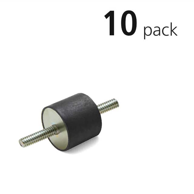 VMDSC15-15-M4-55-S/10PK 2XSTUD VIBRATION MOUNT PACK