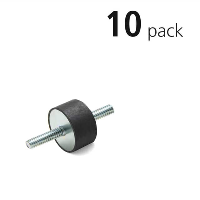 VMDSC15-10-M4-55-S/10PK 2XSTUD VIBRATION MOUNT PACK