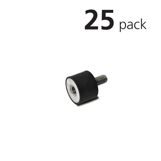 VMTSC15-15-M4-40-Z/25PK HOLE & STUD VIBRATION MOUNT