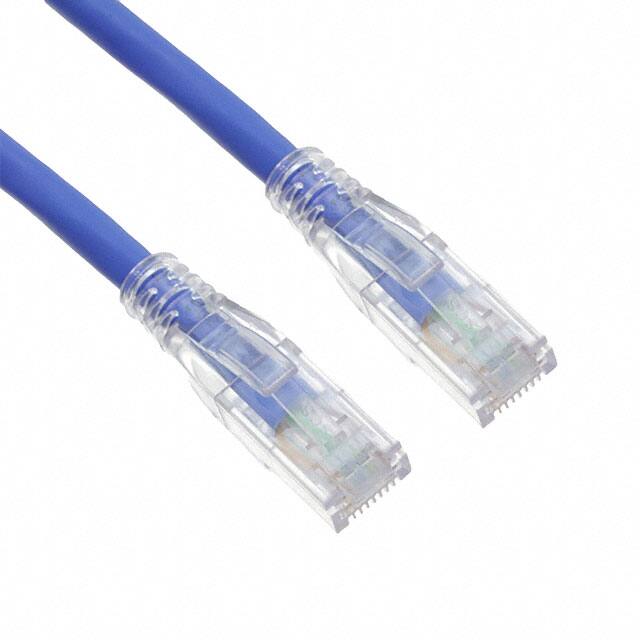 PC6ABLU14 CABLE MOD 8P8C PLUG TO PLUG 14'