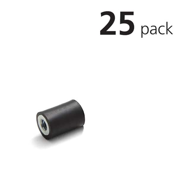 VMDTC8-13-M3-55-Z/25PK RUBBER BUMPER PACK