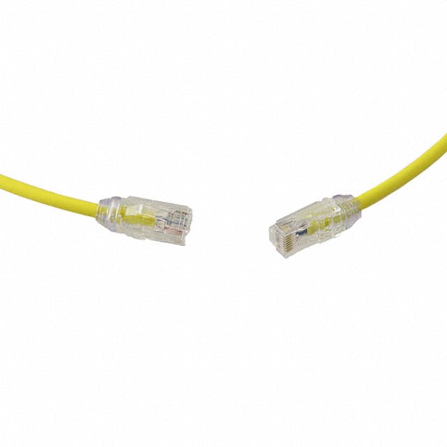 UTP28X15YL CAT 6A 28AWG UTP PATCH CORD, CM/