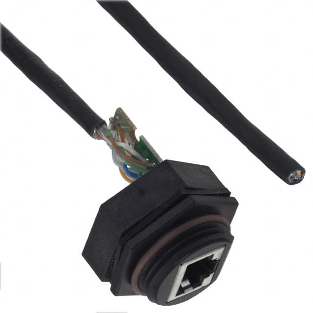 1546411-1 CABLE MOD 8P8C JACK TO CABLE 1'