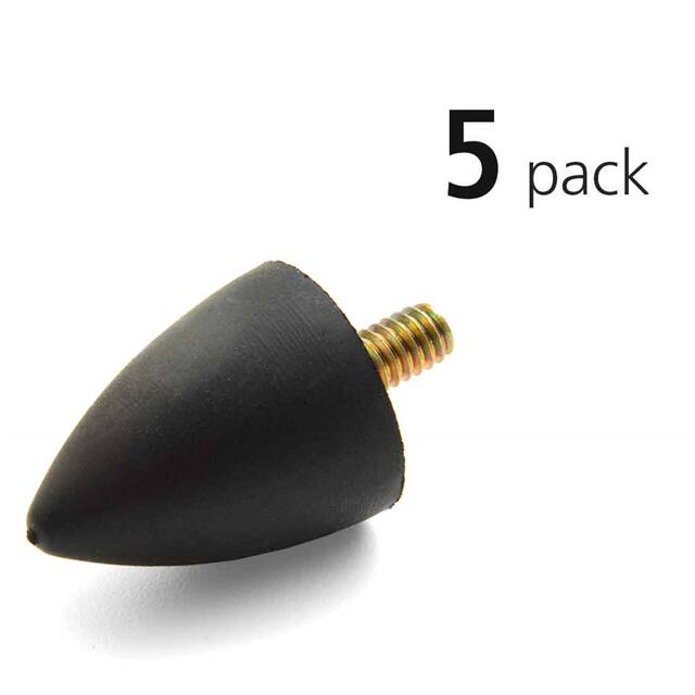 VMST50-61-M8-55-Z/5PK CONICAL RUBBER BUMPER