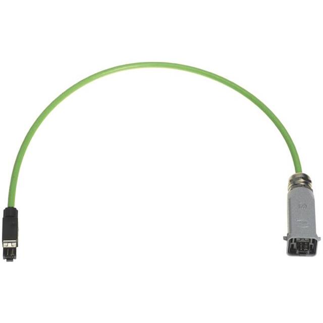 09457001166 CABLE MOD 8P4C PLUG-PLUG 9.84'