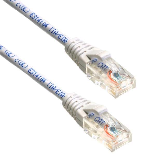 MP-64RJ4528GW-003 UTP SLIM CAT6 28AWG WHITE 3FT