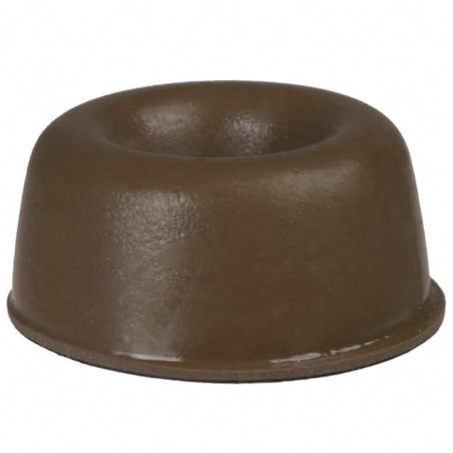 SJ-5009 (BROWN) BUMPER CYLINDRICAL 0.88" DIA BRN