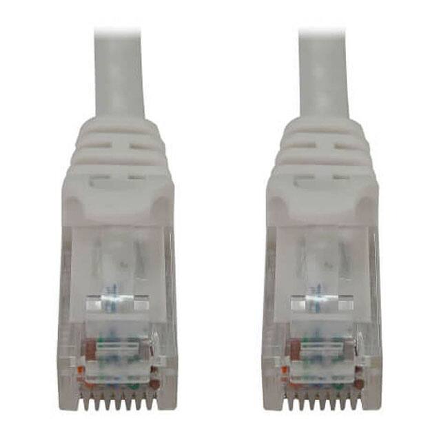 N261-005-WH CAT6A 10G SNAGLESS MOLDED UTP ET