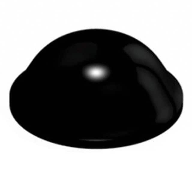 SJ5706 BUMPER CYLIN 0.375" DIA BLK