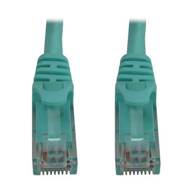 N261-015-AQ CAT6A 10G SNAGLESS MOLDED UTP ET