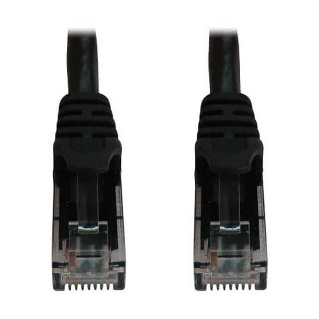 N261-001-BK CAT6A 10G SNAGLESS MOLDED UTP ET