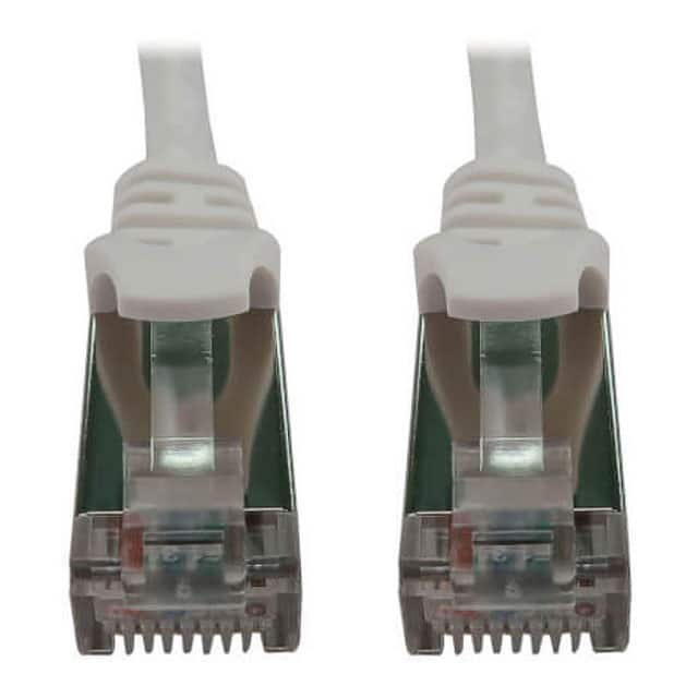 N262-S03-WH CAT6A 10G SNAGLESS SHIELDED SLIM