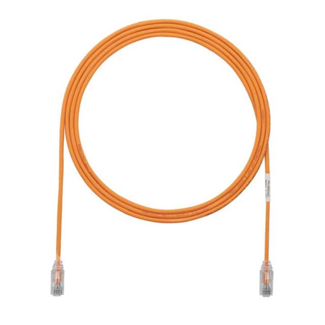 UTP28SP10OR COPPER PATCH CORD, CATEGORY 6 PE