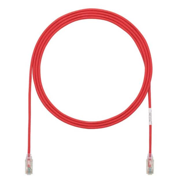 UTP28SP15RD COPPER PATCH CORD, CATEGORY 6 PE