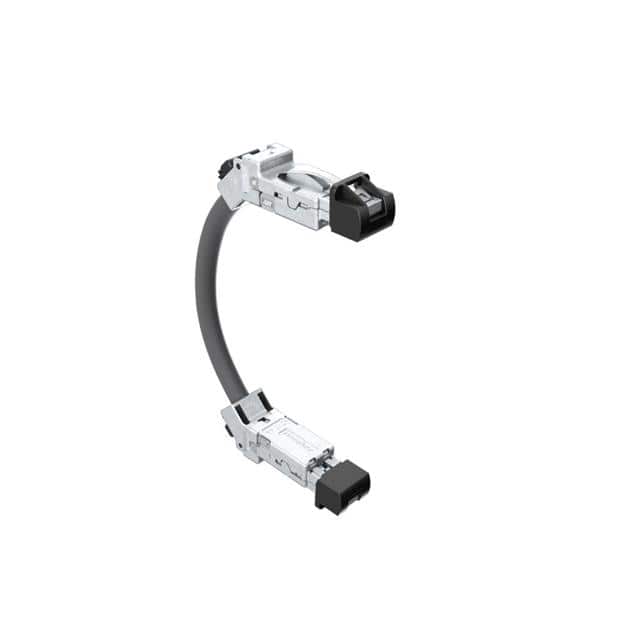 DRPC21B001140 CABLE, CAT6A, INDUSTRIAL RJ45, 4