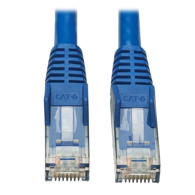 N201P-050-BL CAT6 GIGABIT SNAGLESS MOLDED UTP