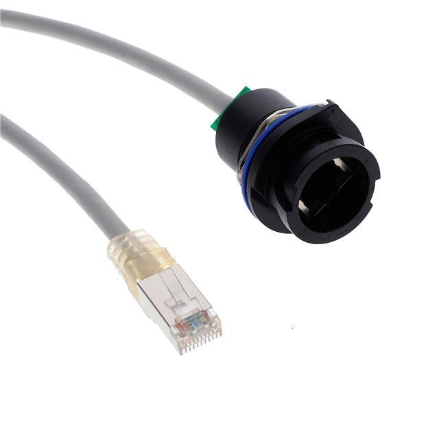 RJFRB7215100BTX CABLE MOD 8P8C JACK-PLUG 4.92'