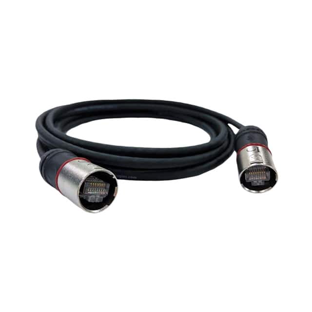 IO-CAT5-10-P CABLE MOD 8P8C PLUG TO PLUG 10'