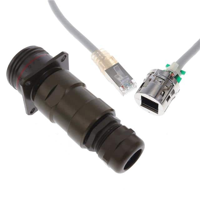 RJFTV2PEM2G10100BTX CABLE MOD 8P8C JACK-PLUG 3.28'