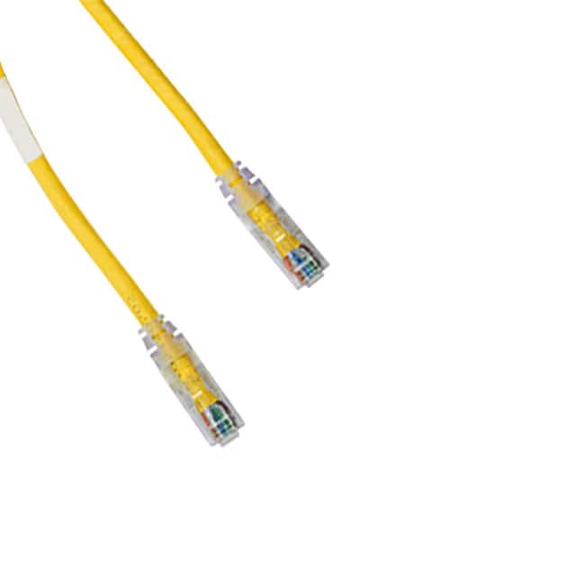 NK6PC13YLY CABLE MOD 8P8C PLUG TO PLUG 13'