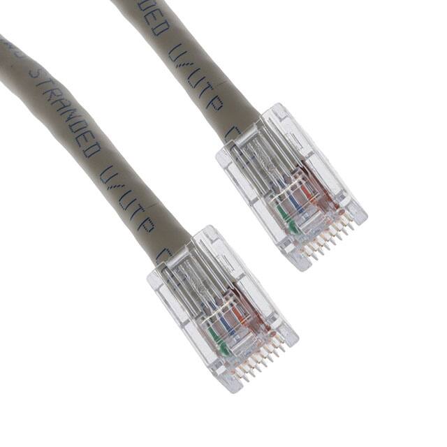 UTPCH80MGYY CABLE MOD 8P8C PLUG-PLUG 262.47'