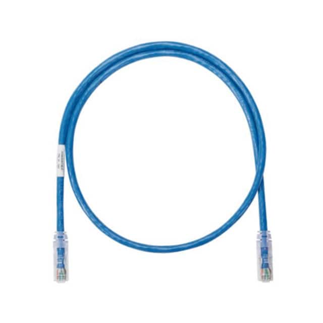 NK6APC15BU CABLE MOD 8P8C PLUG TO PLUG 15'