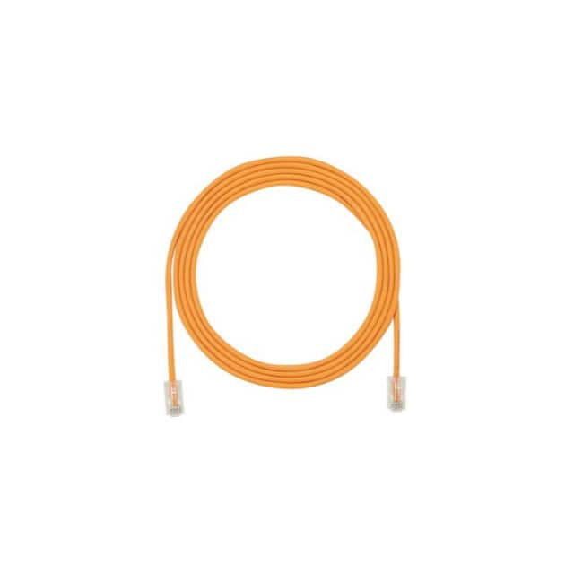 UTP28CH12MOR CABLE MOD 8P8C PLUG-PLUG 39.37'