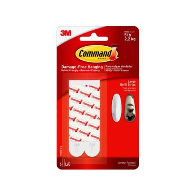 17023P-ES COMMAND LARGE REFILL STRIPS