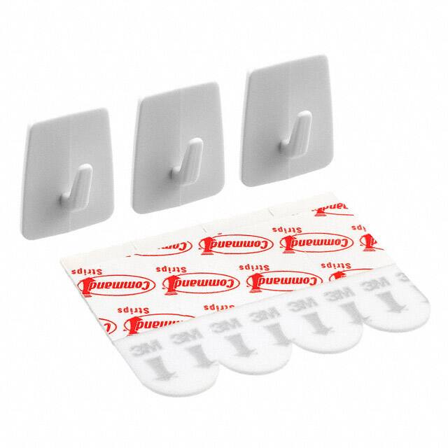 17066ES MICRO HOOKS 3 HOOKS 4 STRIPS