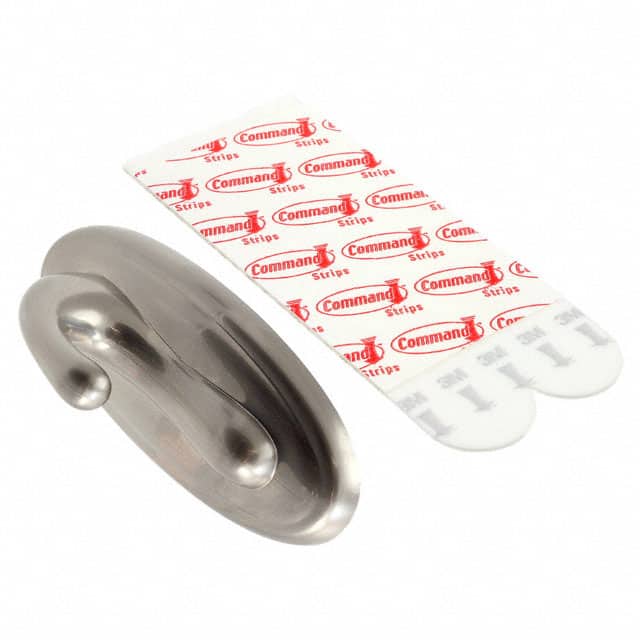 17051-BN METALLIC BRUSHED NICKEL MED HOOK