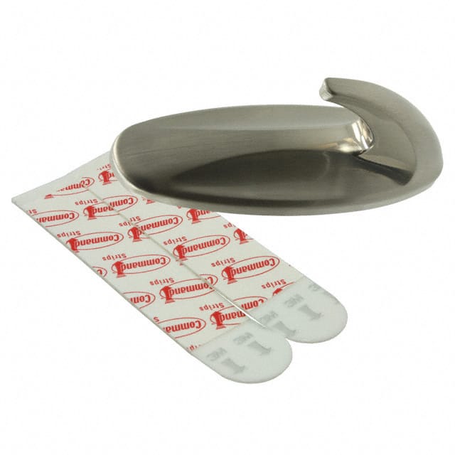 17083BN-ES LARGE METALLIC COATED NCKL HOOK