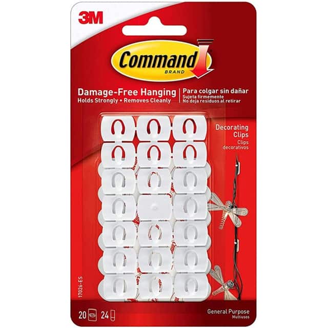 17026-40ES DECORATING CLIPS 20CLIP 24STRIPS