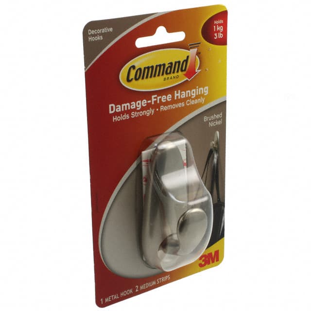 FC13-BN-ES CLASSIC BRUSH NICKEL LARGE HOOK