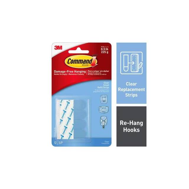 17024CLR-ES COMMAND CLEAR SMALL REFILL S