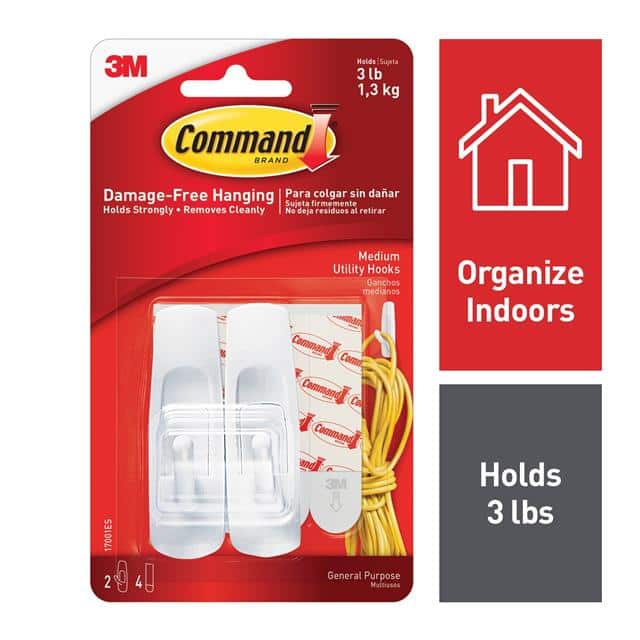 17001ES COMMAND MEDIUM UTILITY HOOKS, 17