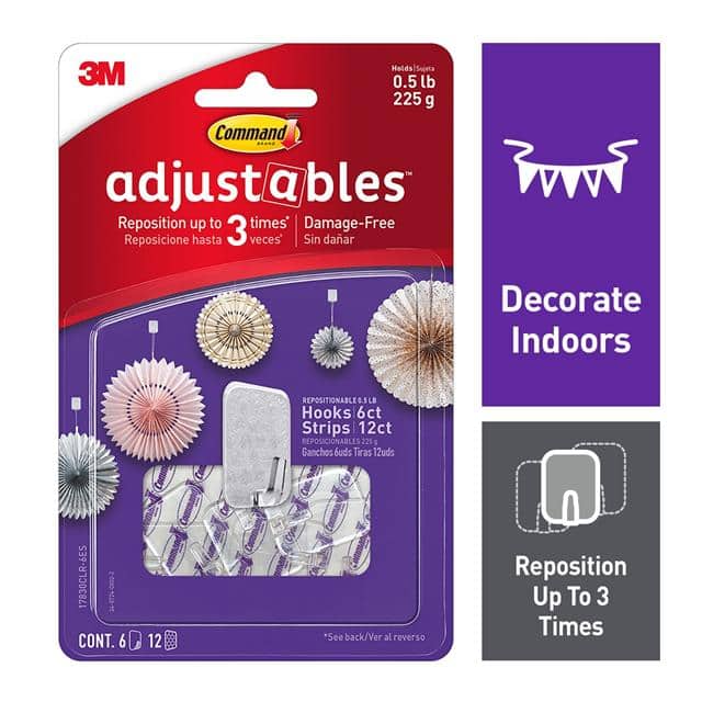 17830CLR-6ES COMMAND ADJUSTABLES REPOSITIONAB